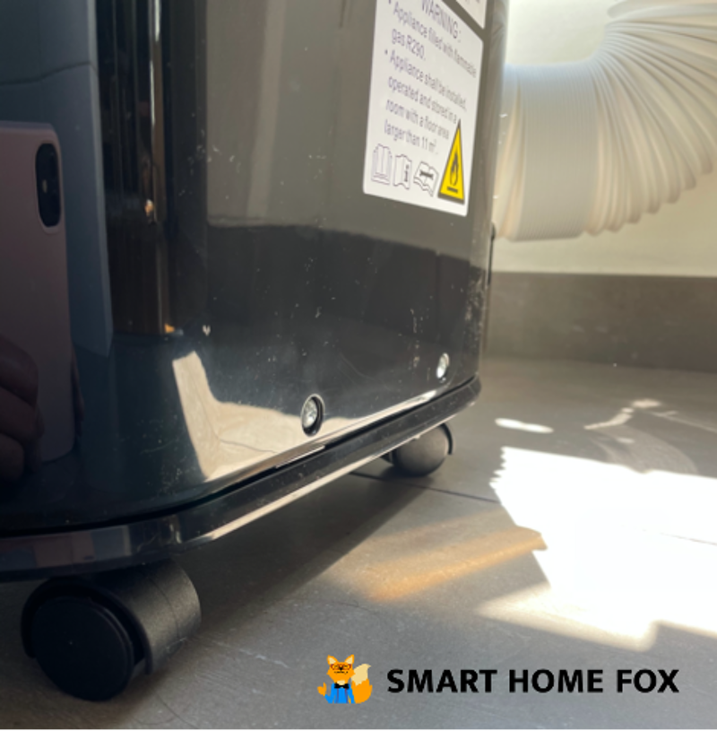 roulettes climatiseur mobile Klarstein New Breeze 9